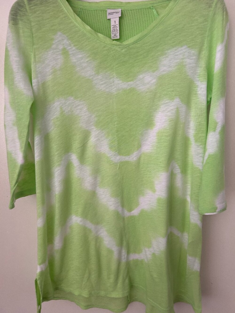 Zenergy by Chicos Tye Dye Top